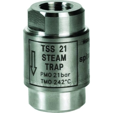 Purgeur de condensats thermostatique Type 8990 série TSS21 acier inoxydable filetage intérieur
